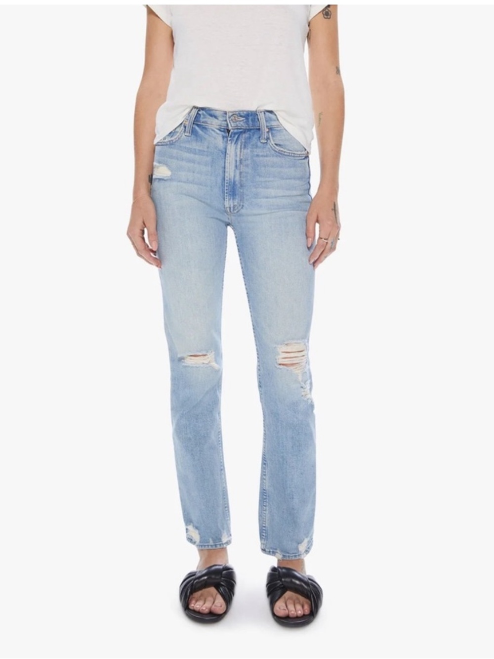 MOTHER High Waisted Rider Skimp 26